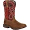 Rocky Waterproof Western Boot, 9 M, Leather, 11 in H, Tan Red RKW0316 - alternate 1